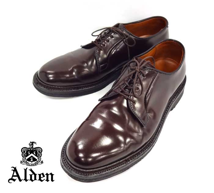 オールデン #9903 コードバン プレーントゥシューズを買取致しました